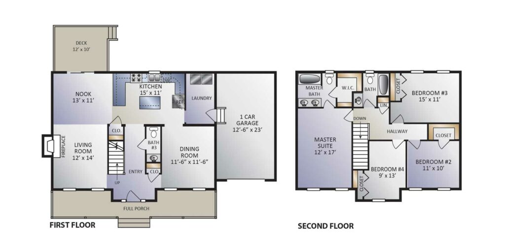 millburn_floor_plan Classic Quality HomesPocono Home Builder